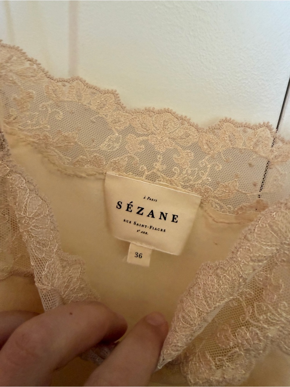 Sezane Adonie Camisole in Butter Yellow - Picture 2 of 3
